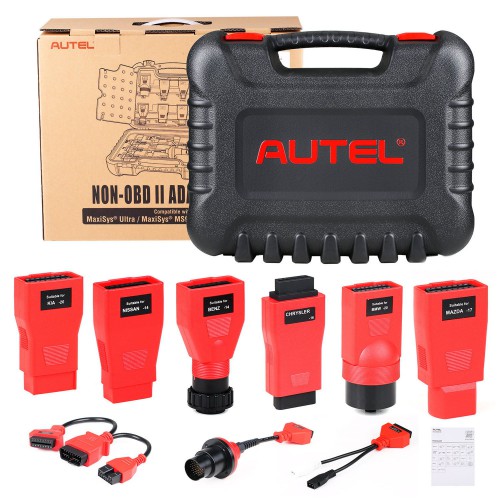 2024 Autel MaxiSys MS908S Pro II with MSOBD2KIT Non-OBDII Adapters Support SCAN VIN and Pre&Post Scan