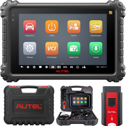 2024 Autel MaxiCOM MK906 Pro-TS Automotive TPMS Relearn Tool Support VAG Guided Functions