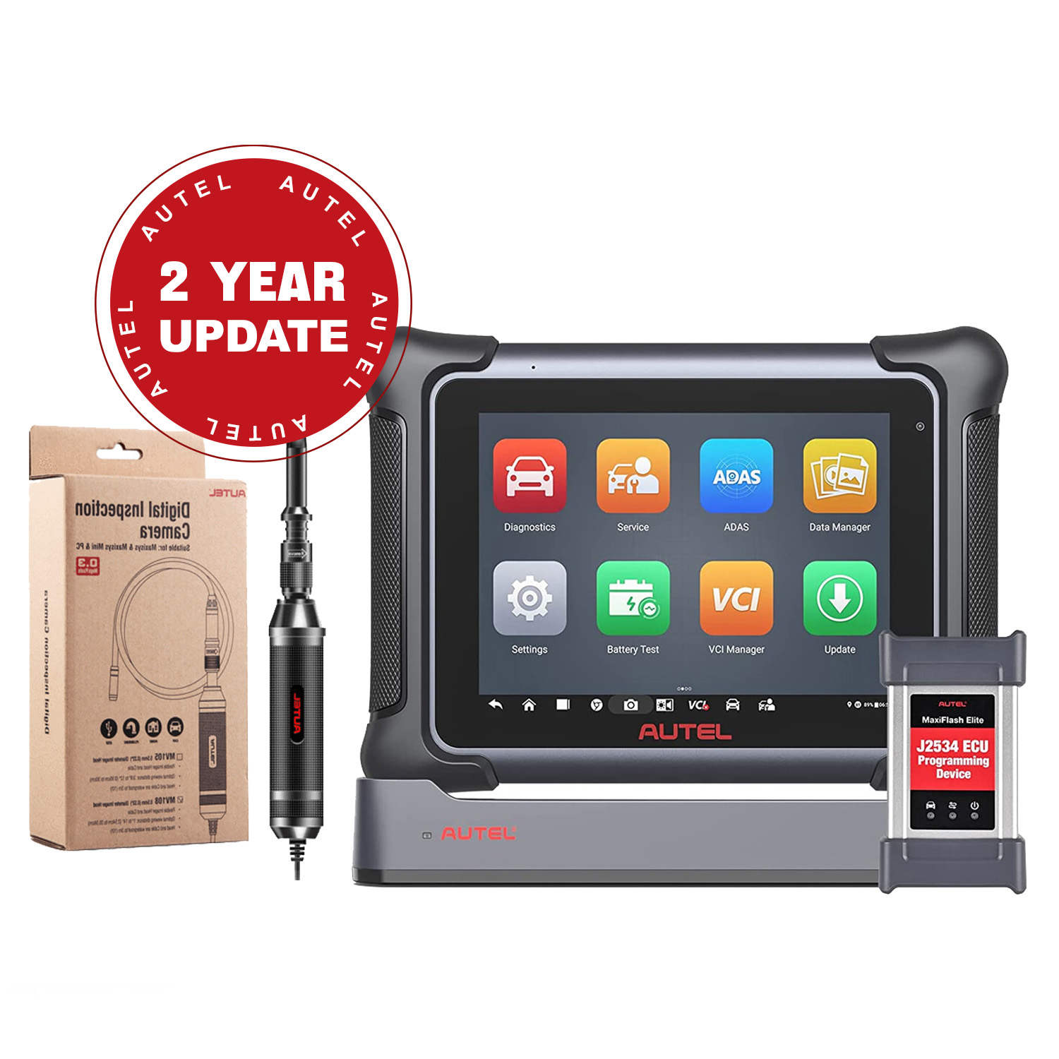 2024 Autel MaxiSys Elite II Pro with MaxiFlash VCI Support SCAN VIN and  Pre&Post Scan