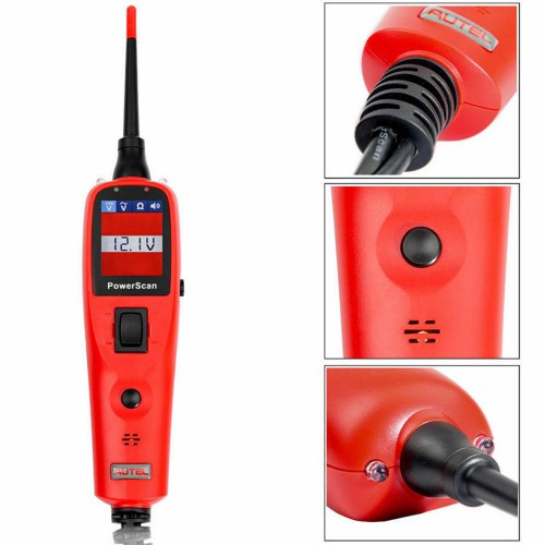 [EU Ship] Autel PowerScan PS100 Electrical System Diagnosis Tool PowerScan PS100 Auto Circuit Battery Tester Easy to Read AVOmeter