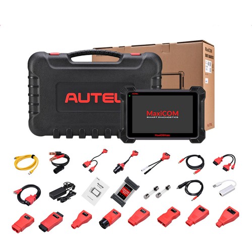 2023 Autel MK908P Full System Diagnostic Tool Support J2534 ECU Preprogramming with Free Autel TS501
