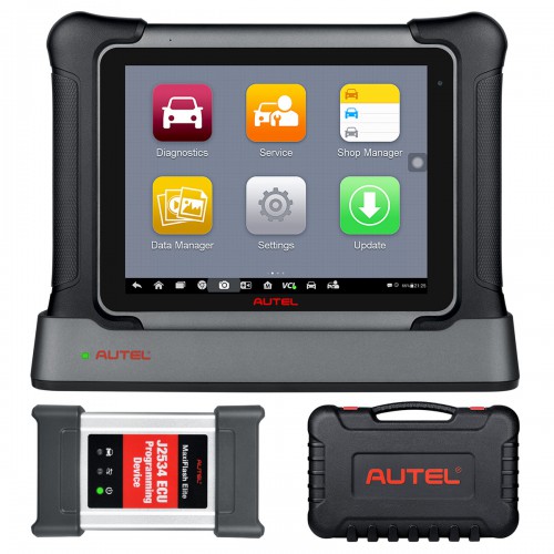 2023 Autel Maxisys Elite II Automotive Diagnostic Tablet Support Bi-Directional Control and J2534 ECU Programming