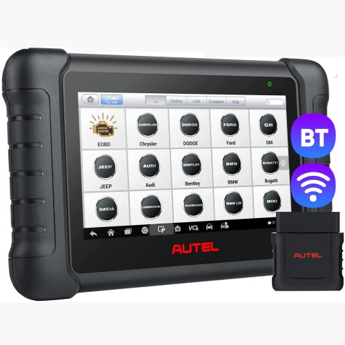 [EU Ship No Tax] 2022 Autel MaxiPRO MP808BT Advanced Diagnostic Tool with Complete OBD1 Adapters Support Battery Testing & Compatible with Endoscopes