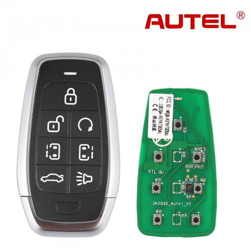 AUTEL MAXIIM IKEY Standard Style IKEYAT007AL 7 Buttons Independent Smart Key (Remote Start/ Left Door/ Right Door) 5pcs/lot
