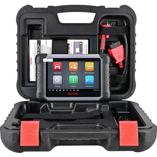 2024 Autel MaxiPRO MP808S KIT Full System Diagnostic Tool with Complete OBD1 Cables and Adapters Can Work with MaxiVideo MV108