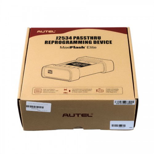 Original Autel MaxiFlash Pro J2534 ECU Programming Tool Works with Maxisys 908/908P Global Free Shipping by DHL