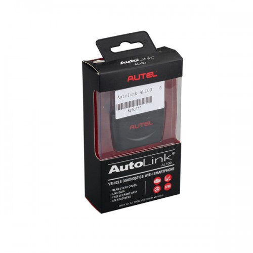 [Free Shipping] Autel Autolink AL100 DIY Bluetooth OBDII/EOBD Scanner for iPhone/iPad/iPad Mini