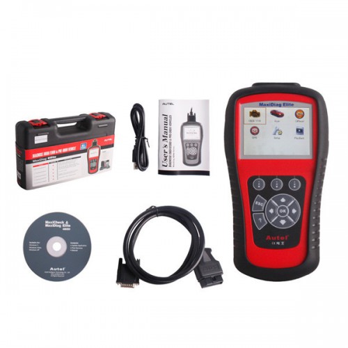 [Free Shipping] Autel MaxiDiag Elite MD701 Four System with Data Stream Asian Vehicle Diagnostic Tool Free Shipping by DHL