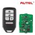 AUTEL MAXIIM IKEY Premium Style IKEYHD005AL Honda 5 Buttons Universal Smart Key (Remote Start/ Trunk/ Panic) 10pcs/lot