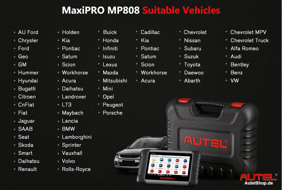 Autel MaxiPRO MP808 
