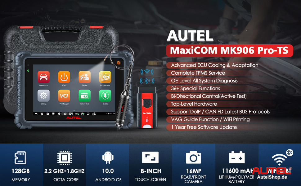 Autel MaxiCOM MK906 Pro-TS 