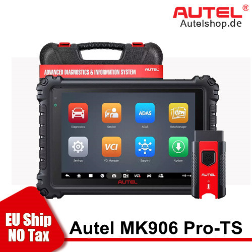 [Super Deal] [EU Ship No Tax] 2022 Autel MaxiCOM MK906 Pro-TS Automotive TPMS Relearn Tool Support FCA SGW AutoAuth and VAG Guided Functions
