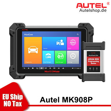 2022 Autel MaxiCOM MK908P Automotive Full System Diagnostic Tool Support J2534 ECU Programming and Bi-Directional Control