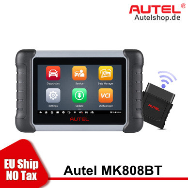 2022 Autel MaxiCOM MK808BT Full System Diagnostic Tool Newly Adds AutoAuth for FCA SGW, Active Test and Battery Testing