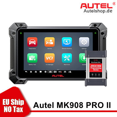 [In Stock] 2023 New Autel MaxiCOM MK908 PRO II Automotive Diagnostic Tablet Support SCAN VIN and Pre&Post Scan Upgraded Version of Autel MK908PRO