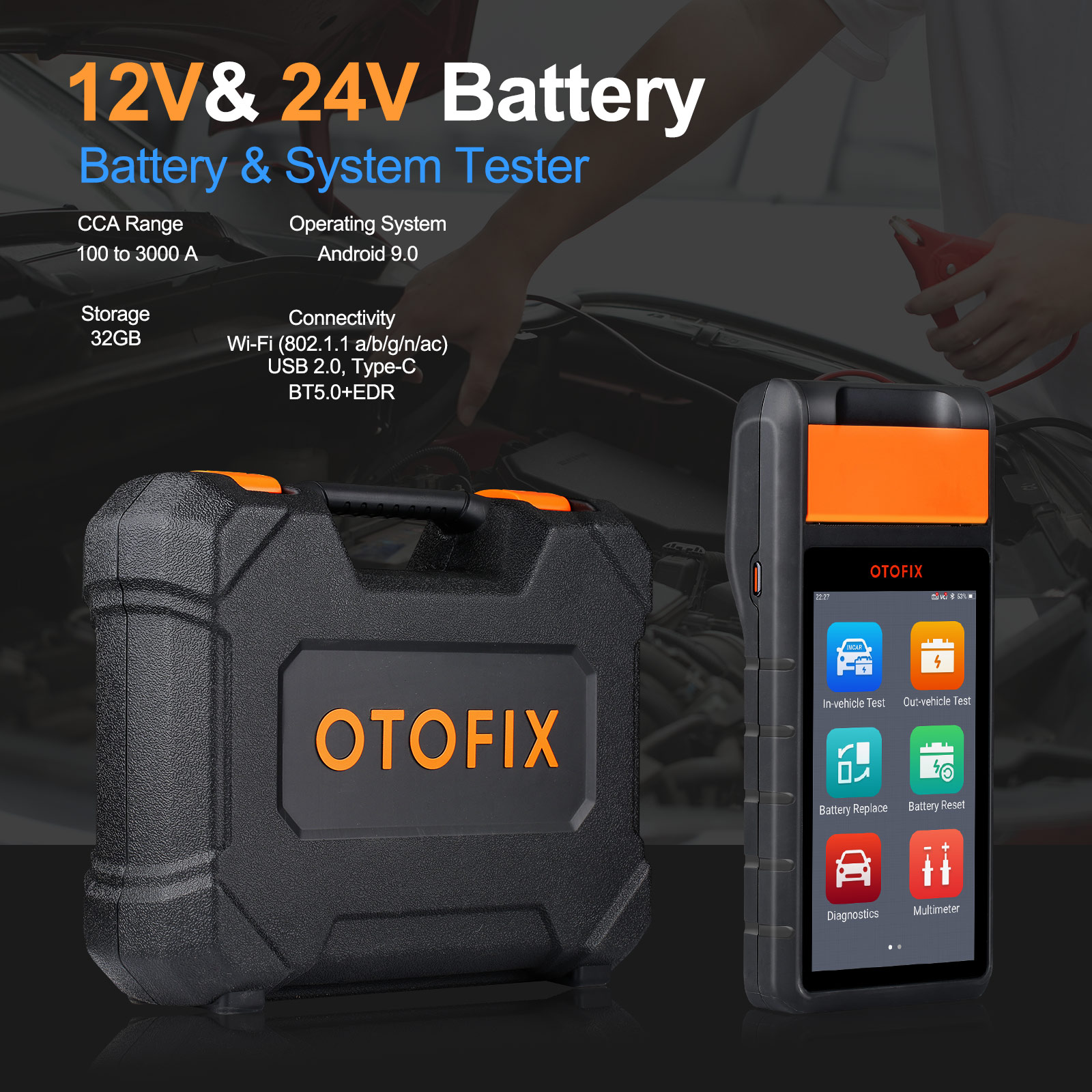 OTOFIX BT1 Battery Tester 