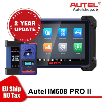 2023 Autel MaxiIM IM608 PRO II (IM608S II/ IM608 II) All-In-One Key Programming Tool Support All Key Lost with Free OTOFIX Watch Smart Key