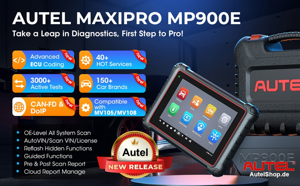 Autel MaxiPRO MP900 MP900E