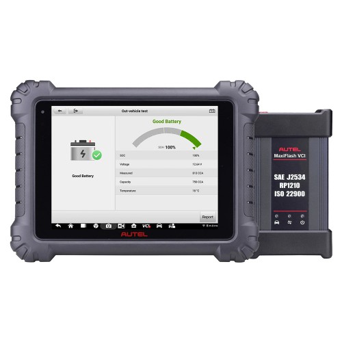 Original Autel Maxisys MS909CV AULMS909CV Heavy Duty Diagnostic Tablet With MAXIFLASH VCI for HD and Commercial Vehicles