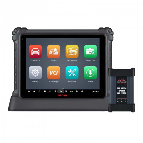 2023 Autel MaxiCOM Ultra Lite Intelligent Diagnostic Tablet Support Topology Mapping and Guided Functions with Free MaxiVideo MV108S