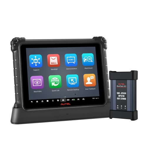 2024 Autel MaxiCOM Ultra Lite Automotive Diagnostic Tablet Support Topology Mapping and Guided Functions
