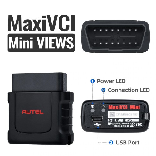 2022 Autel MaxiPRO MP808BT with Complete OBD1 Adapters Support Battery Testing & Compatible with Endoscopes