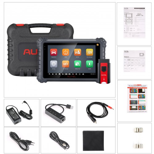 2022 Autel MaxiCOM MK906 Pro-TS Automotive TPMS Relearn Tool Support FCA SGW AutoAuth and VAG Guided Functions