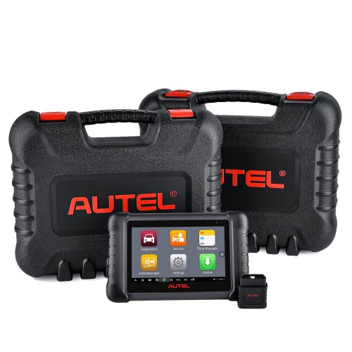 2023 Autel MaxiPRO MP808BT Pro KIT OE-Level Full System Diagnostic Tool with Complete OBD1 Adapters Support Battery Testing