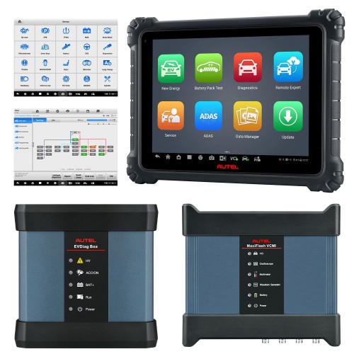 2024 Autel MaxiSYS Ultra EV Intelligent Diagnostics Tablet with MaxiFlash VCMI Support Topology Mapping and Battery Pack Analysis