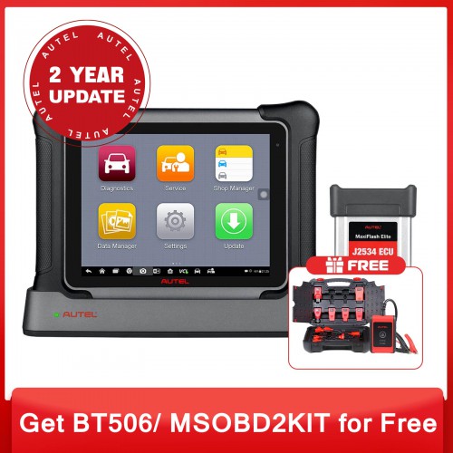 2024 Autel Maxisys Elite II Automotive Diagnostic Tablet Support SCAN VIN and Pre&Post Scan with Free Autel BT506 or Autel MSOBD2KIT
