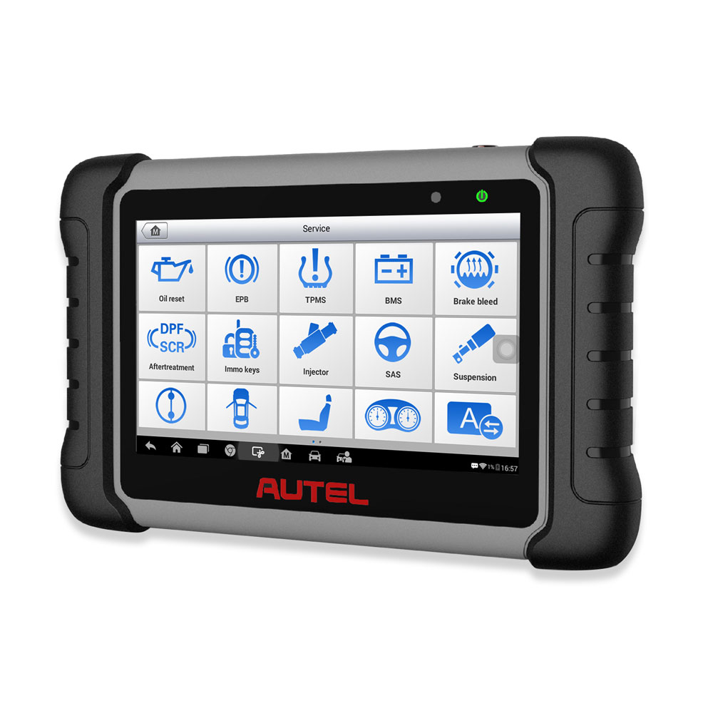 2024 Autel MaxiCOM MK808 MK808S Diagnostic Tablet Newly Adds FCA AutoAuth  and Active Test