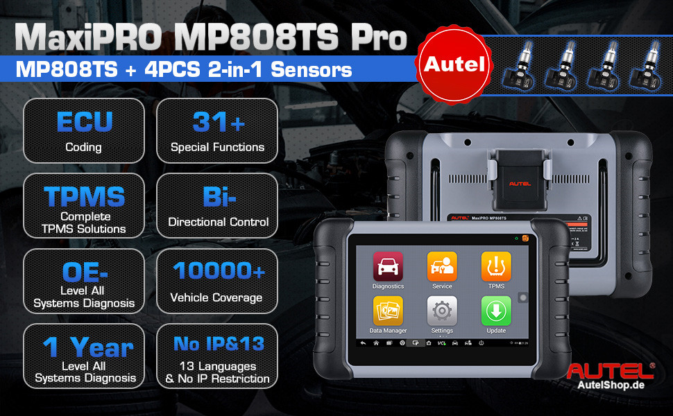 Autel MaxiPRO MP808TS Pro
