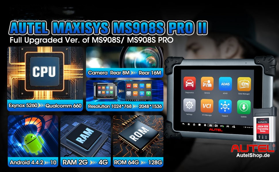 Autel MaxiSys MS908S Pro II