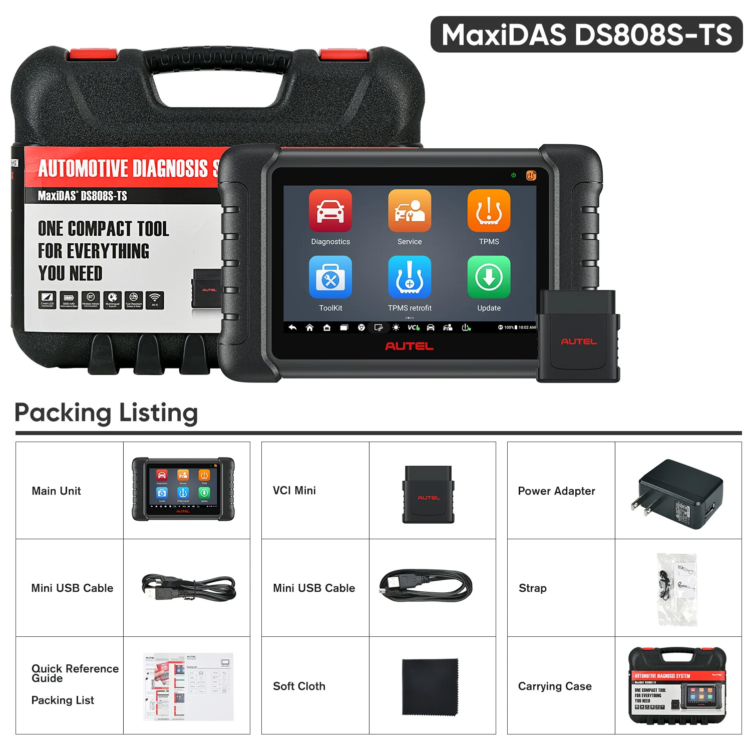 Autel MaxiDas DS808S-TS