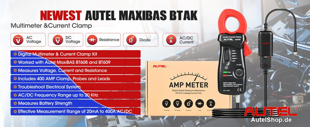 Autel MaxiBAS BTAK Battery Tester