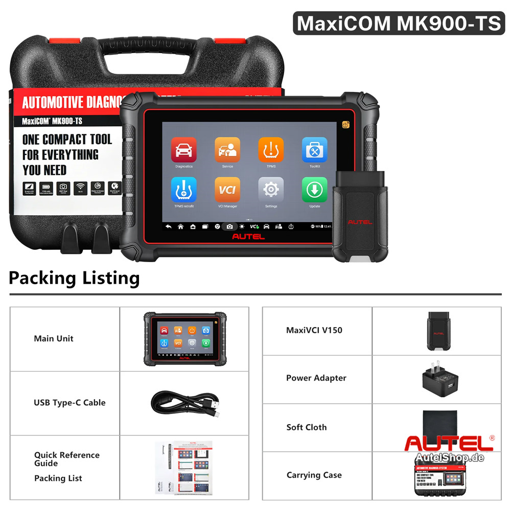 Autel MaxiCOM MK900TS